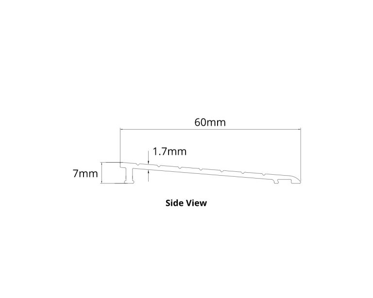 Aluminium Threshold Ramps RKMRS